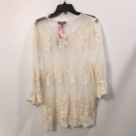 Karen Kane Blouse. - Picture 6 of 12